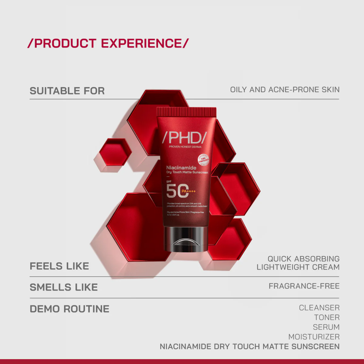 Niacinamide Dry Touch Matte Sunscreen - Image 6